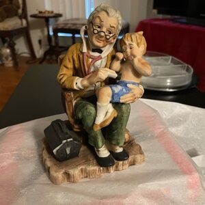 Vintage Hand Painted Porcelain Figurine